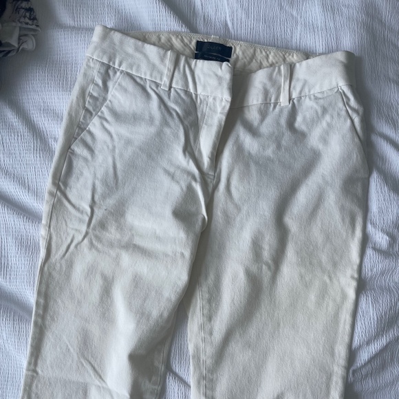 J Crew cream pants - Picture 1 of 6